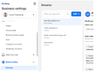 Domain Verification