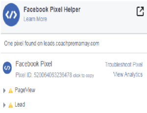 Secret of Facebook Pixel