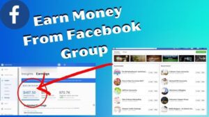 earn money from Facebook group